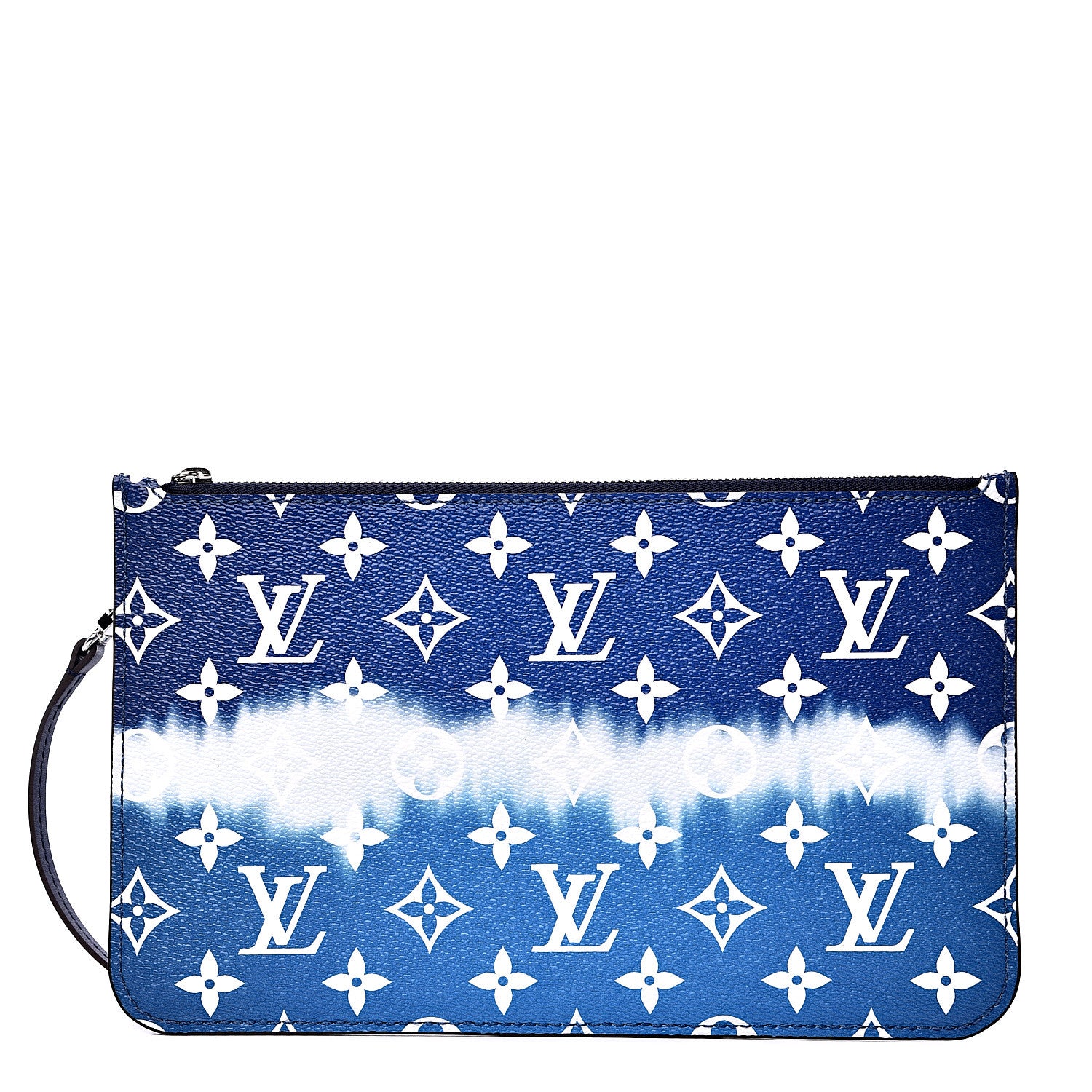 Louis Vuitton Monogram Escale Neverfull MM GM Pochette Blue 1 of 6