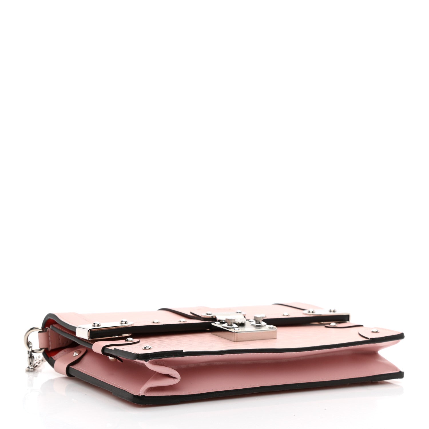 Louis Vuitton Epi Trunk Chain Wallet Rose Ballerine 4 of 8