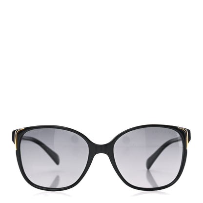 Prada Acetate Sunglasses SPR 01O Black 2 of 7
