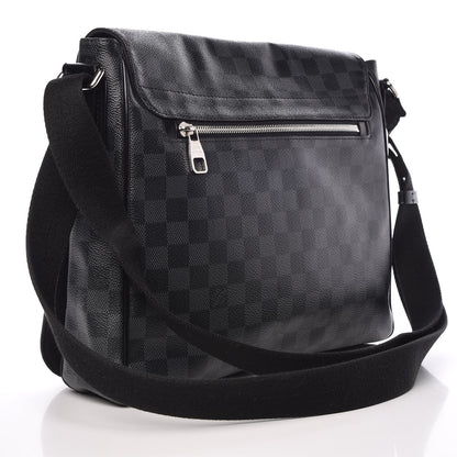 Louis Vuitton Damier Graphite District MM 3 of 11