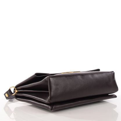 Celine Smooth Calfskin Blade Flap Burgundy 4 of 11