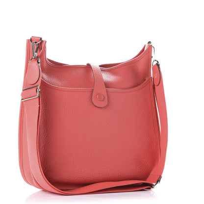 Hermes Taurillon Clemence Evelyne III GM Crevette 2 of 10