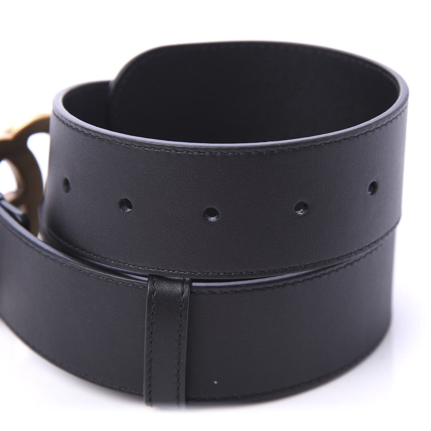 Calfskin Double G 40mm Belt 80 32 Black