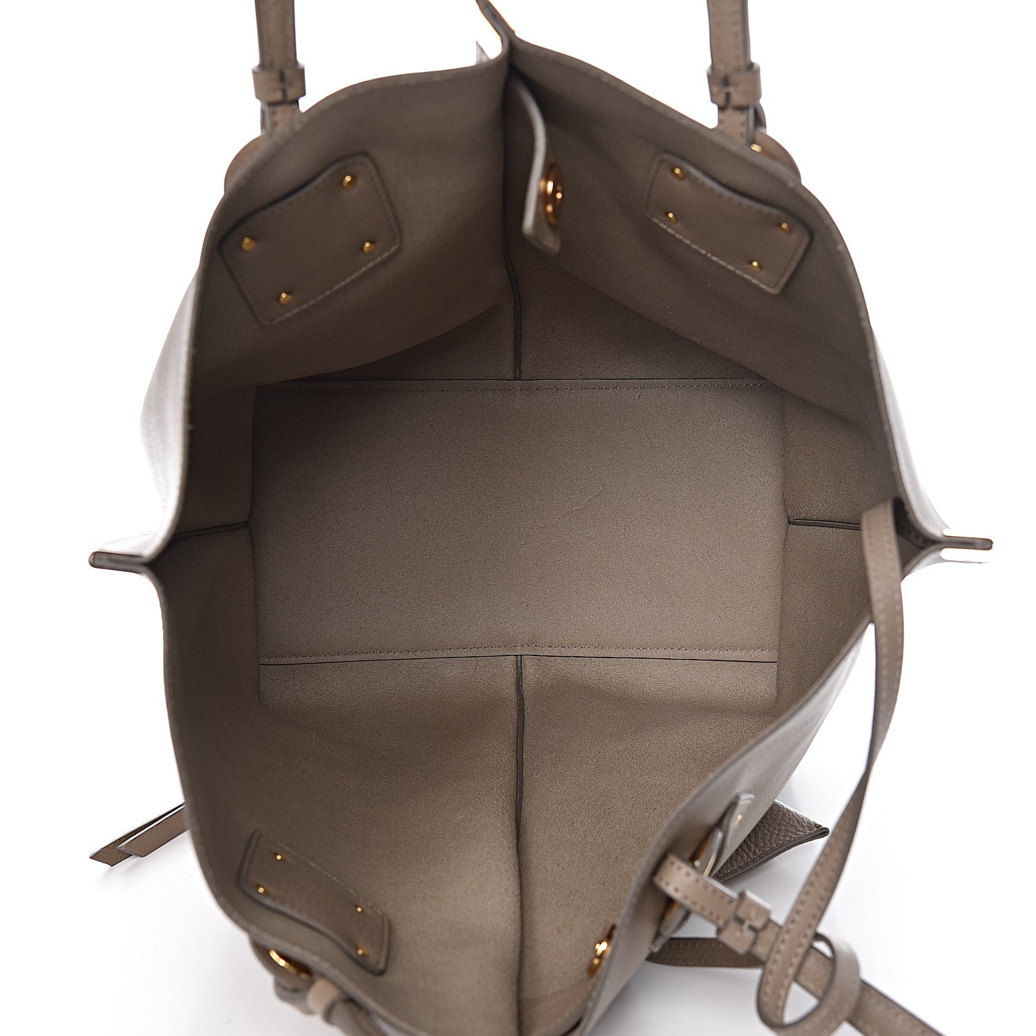 Chloe Smooth Calfskin Medium Vick Tote Motty Grey 6 of 13