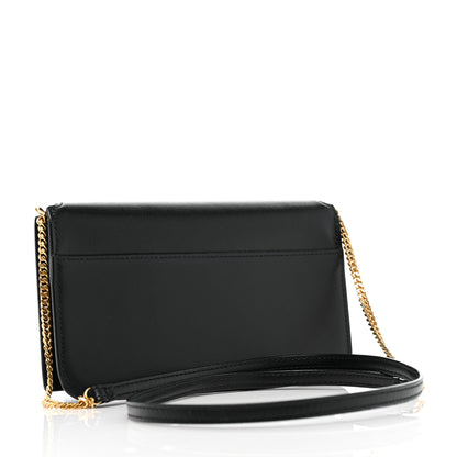 Saint Laurent Smooth Calfskin Monogram Phone Holder Crossbody Black 3 of 8