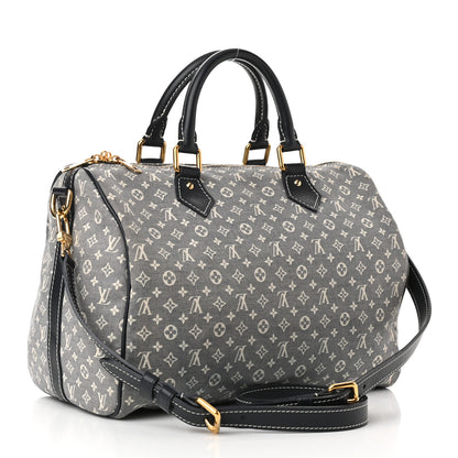 Louis Vuitton Monogram Idylle Speedy Bandouliere 30 Encre 3 of 9