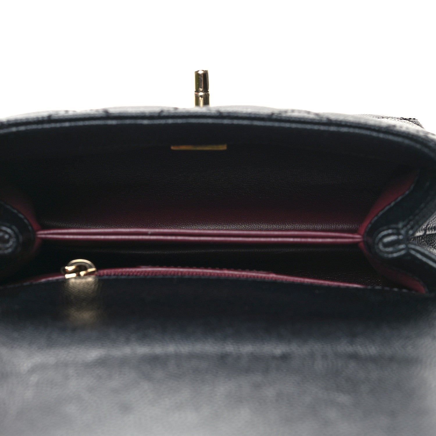 Chanel Caviar Quilted Extra Mini Coco Handle Flap Black 5 of 11