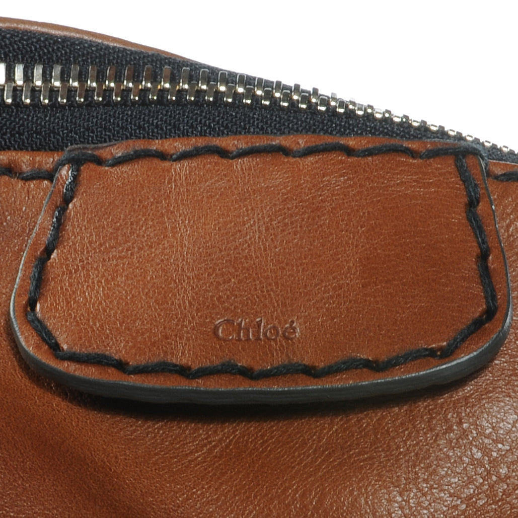 Chloe Calfskin Edith Dome Bowler Muscade 6 of 9