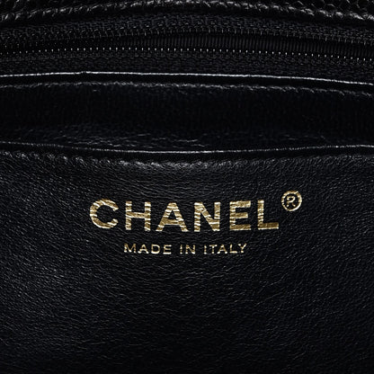 Chanel Caviar Quilted Jumbo Single Flap Black 7 of 8