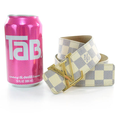 Louis Vuitton Damier Azur LV Initiales Belt 90 36 4 of 5