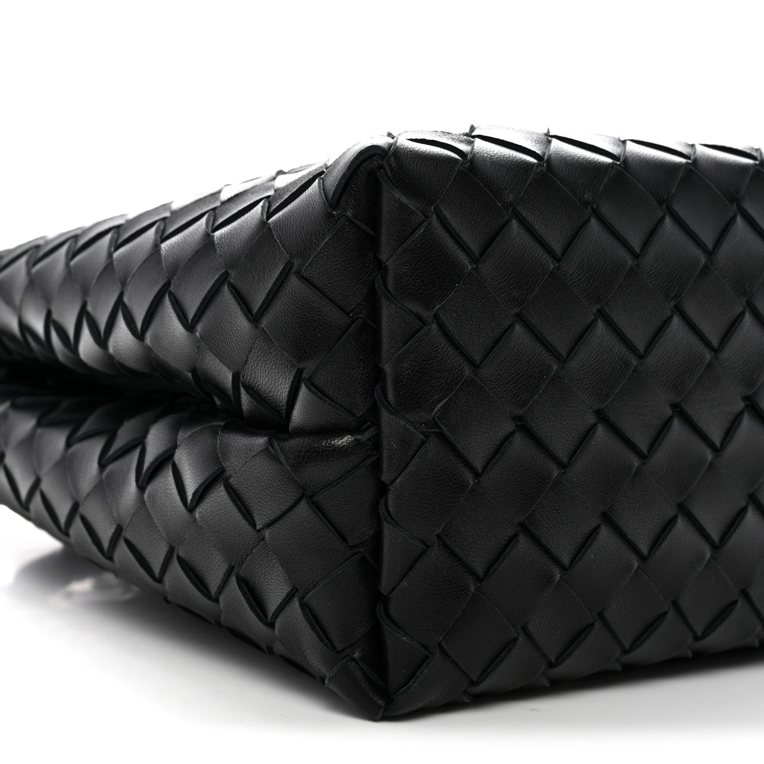 Bottega Veneta Nappa Intrecciato Medium Andiamo Shoulder Bag Black 8 of 9