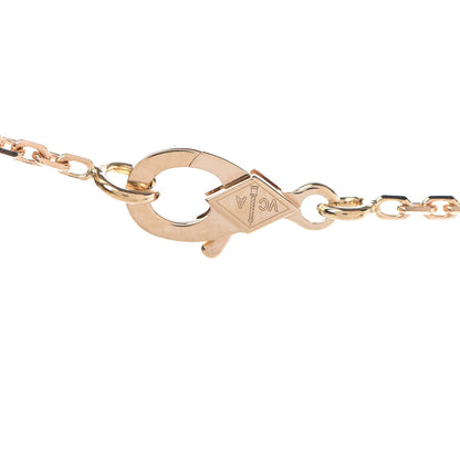 Van Cleef & Arpels 18K Yellow Gold Mother of Pearl Vintage Alhambra Pendant Necklace 5 of 8