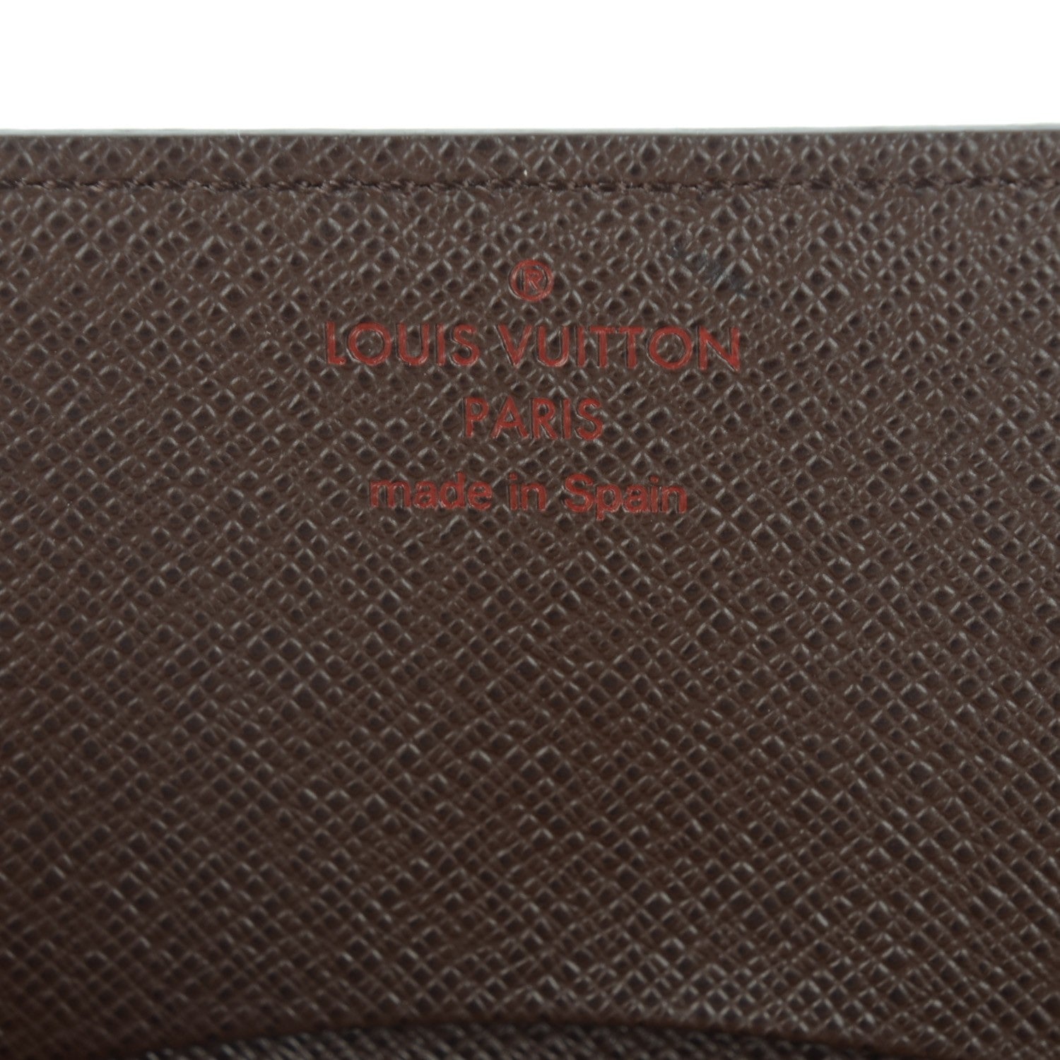 Louis Vuitton Damier Ebene Business Card Holder 6 of 7