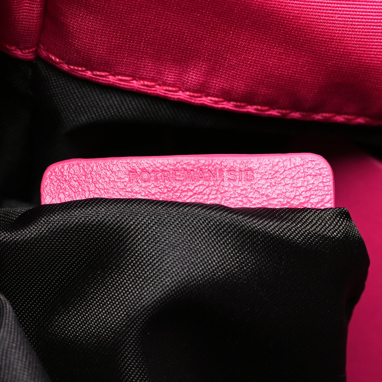 Nylon Graffiti Skull Small Crossbody Bag Pink