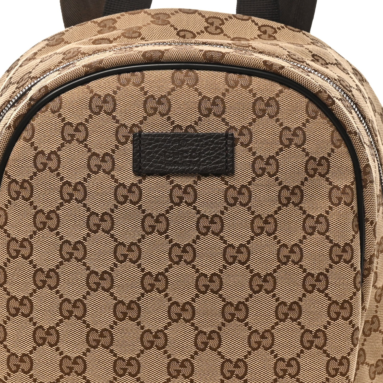 Gucci Monogram Travel Backpack Dark Brown 8 of 10