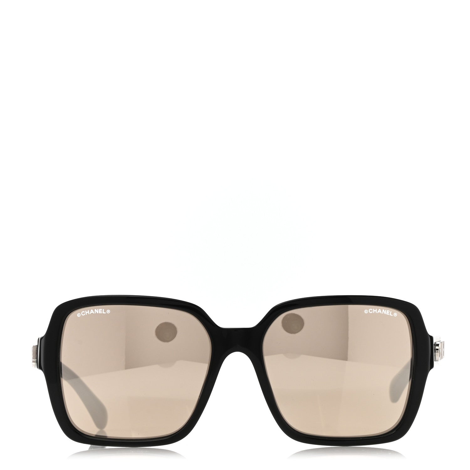 Chanel Acetate Square Sunglasses 5408 Black 2 of 8