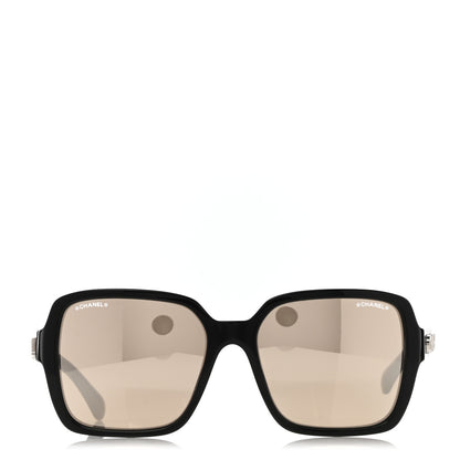 Chanel Acetate Square Sunglasses 5408 Black 2 of 8