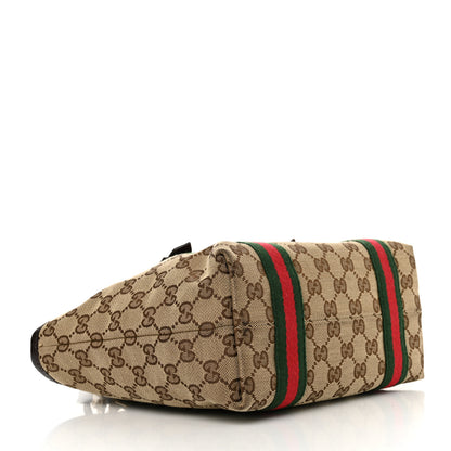 Gucci Monogram Small Jolicoeur Tote Dark Brown 4 of 14