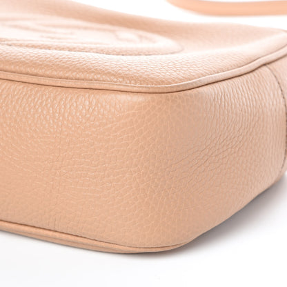 Gucci Pebbled Calfskin Small Soho Disco Bag Camelia 10 of 10