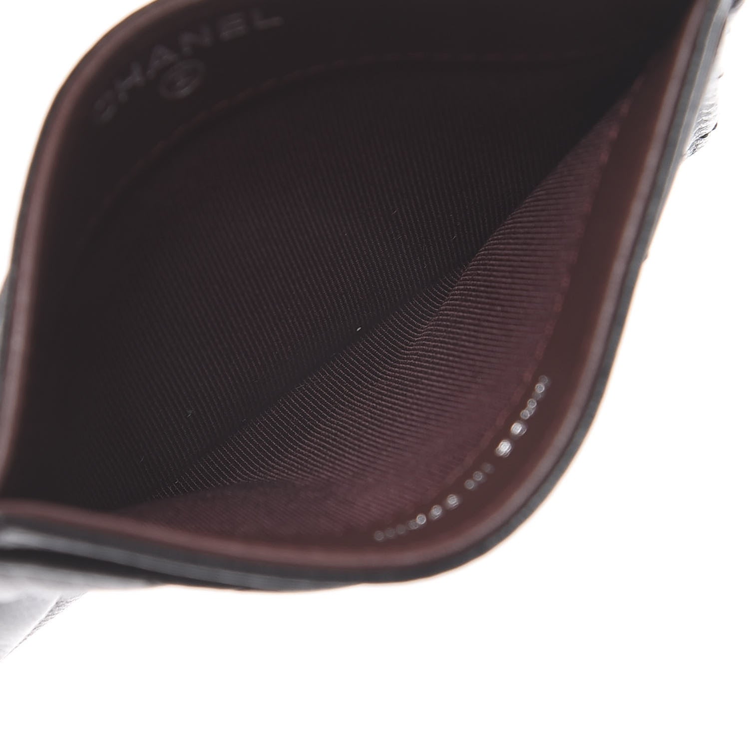 Chanel Lambskin Quilted Card Holder Black 4 of 7