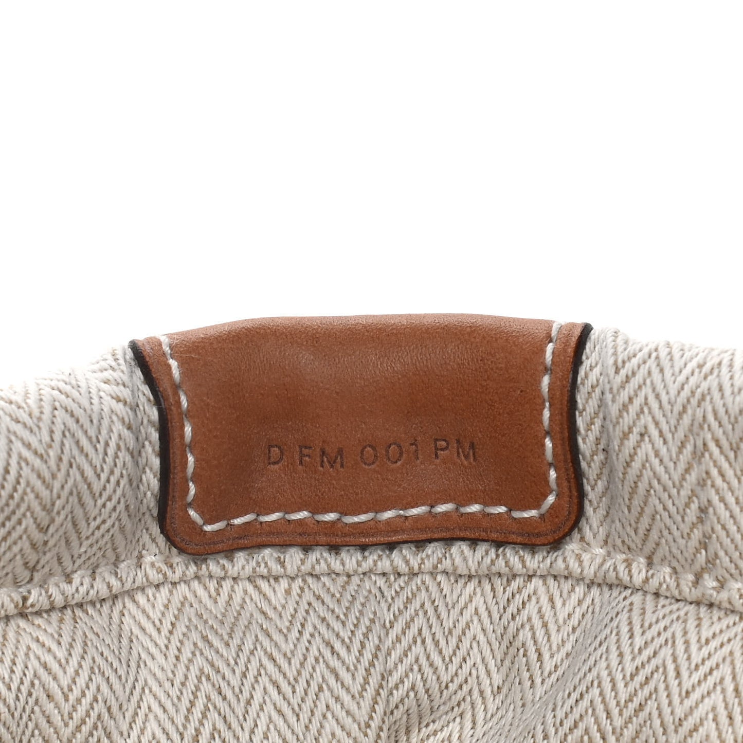Canvas Barenia Fourbi 20 PM Pouch Naturel Fauve