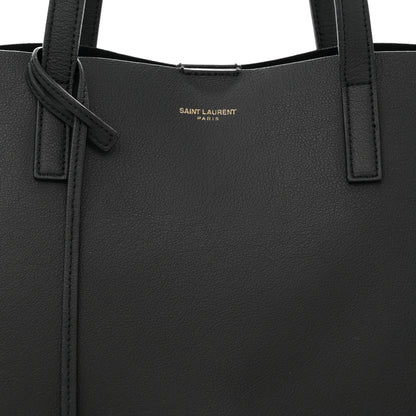 Saint Laurent Calfskin Large Shopping Tote Black 16 of 16