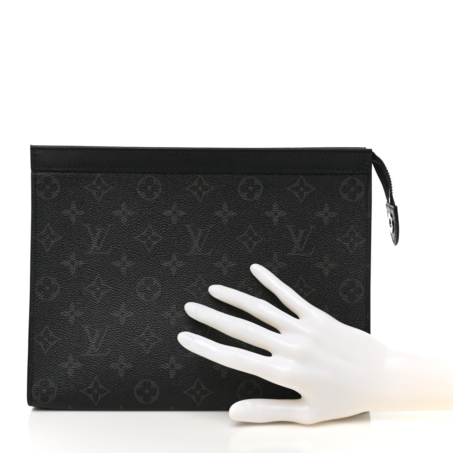 Louis Vuitton Monogram Eclipse Pochette Voyage MM 2 of 8