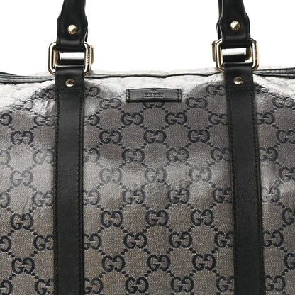 Gucci Crystal Monogram Medium Joy Boston Black 8 of 10