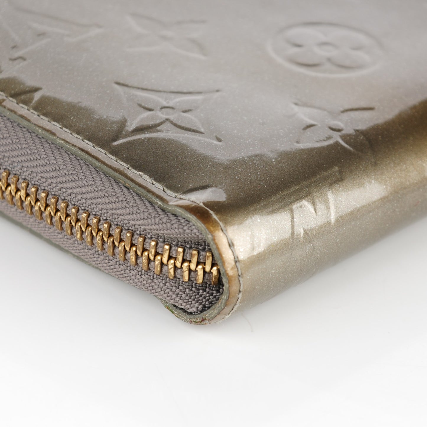 Vernis Zippy Wallet Gris Art Deco