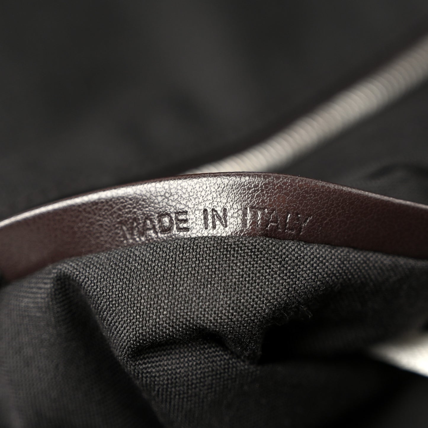 Fabric Jacquard FF 1974 Maxi Multipocket Baguette Tobacco Moro Black