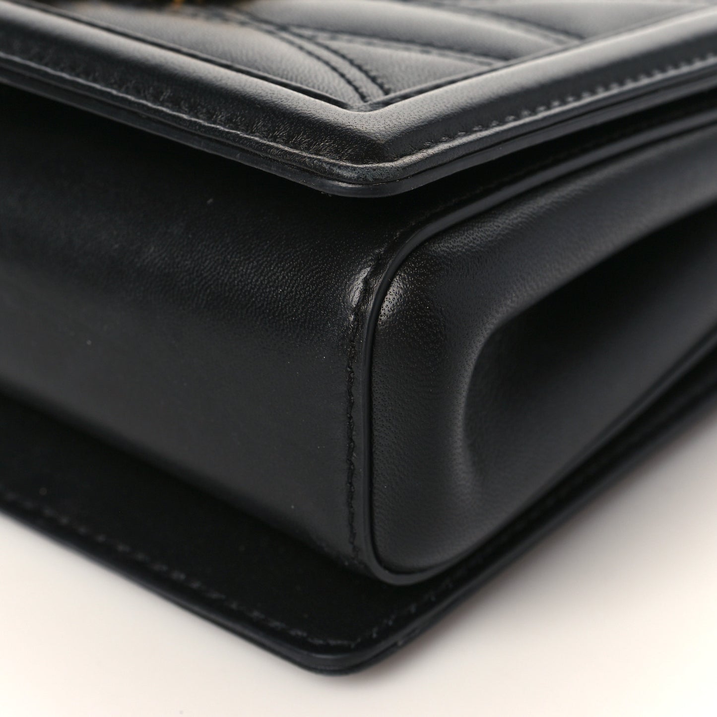 Calfskin Medium Devotion Crossbody Bag Black