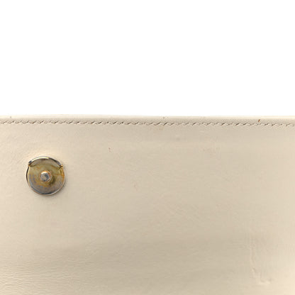 Saint Laurent Calfskin Matelasse Victoire Chain Wallet Black 17 of 21