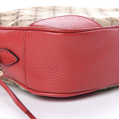 Gucci Monogram Mini Bree Messenger Bag Red 9 of 10
