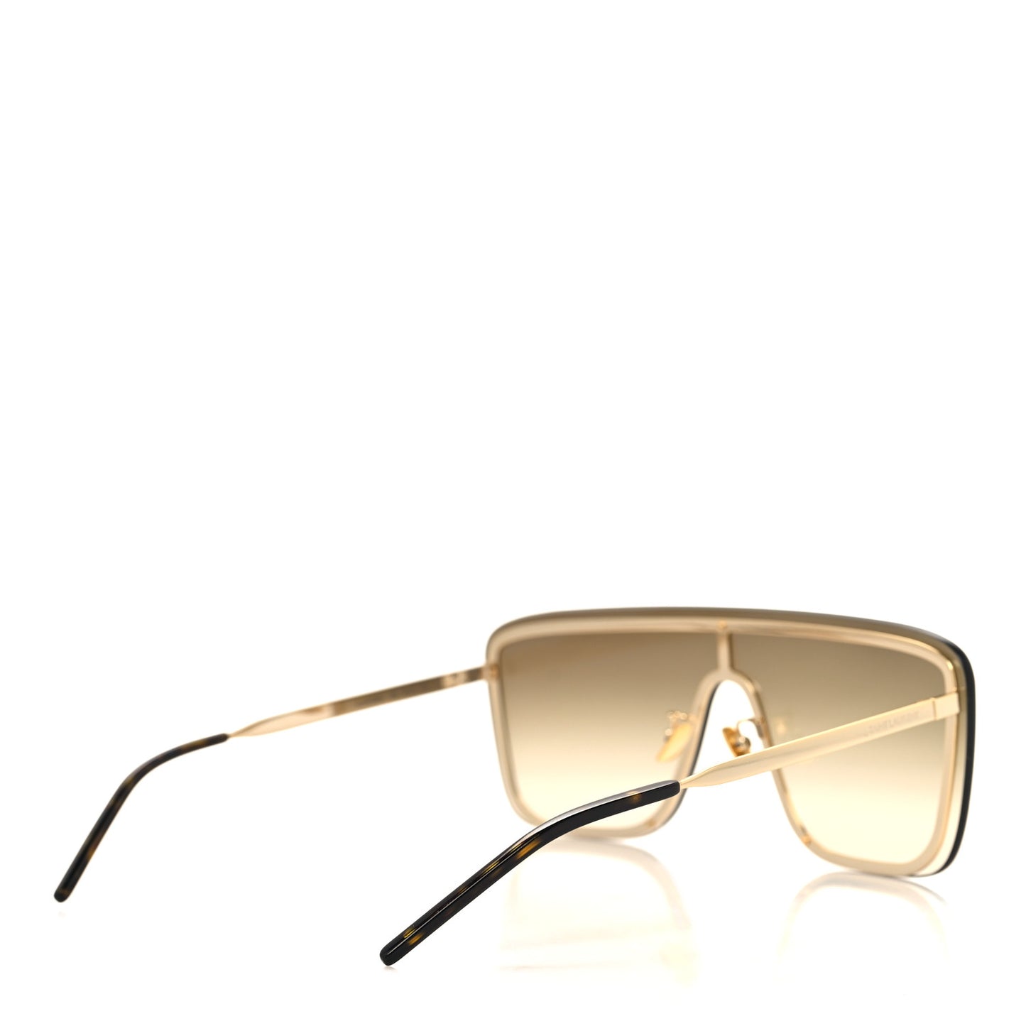 Metal SL 364 Mask Sunglasses Brown
