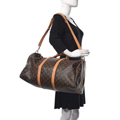 Louis Vuitton Monogram Keepall Bandouliere 50 2 of 26