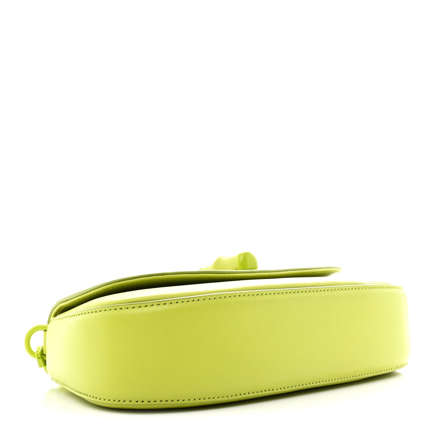 Gucci Calfskin Medium Bamboo Diva  Green 4 of 10