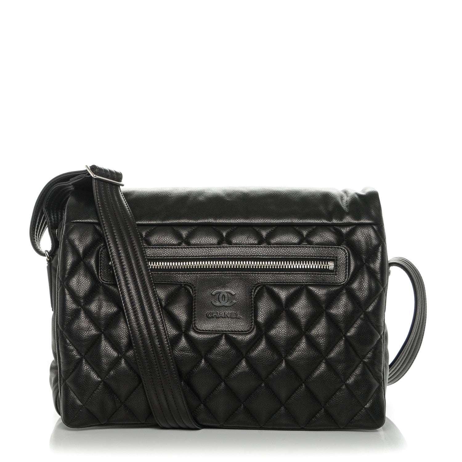 Chanel Caviar Quilted Coco Cocoon Messenger Black 1 of 9