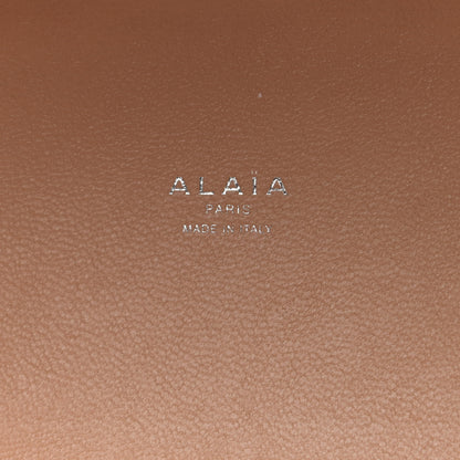 Alaia Lux Calfskin Vienne Wave Mina 20 Bag Sable 7 of 10
