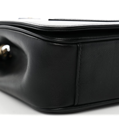 Chanel Lambskin CC Mania Flap Bag Black 9 of 11