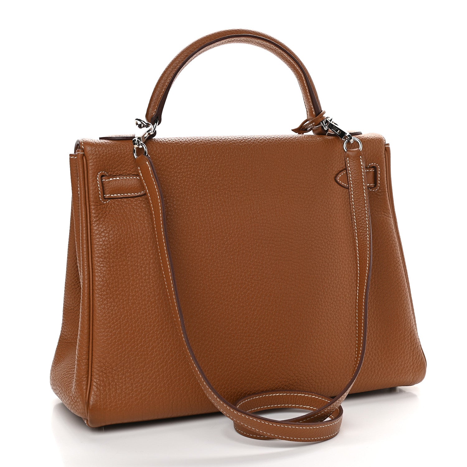Hermes Togo Kelly Retourne 32 Gold 3 of 10