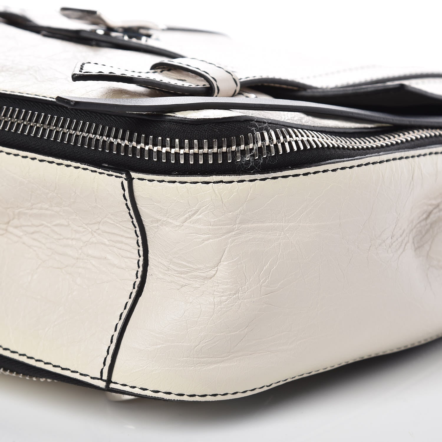 Proenza Schouler Crackled Lambskin PS1 Plus Zip Backpack Clay 14 of 14