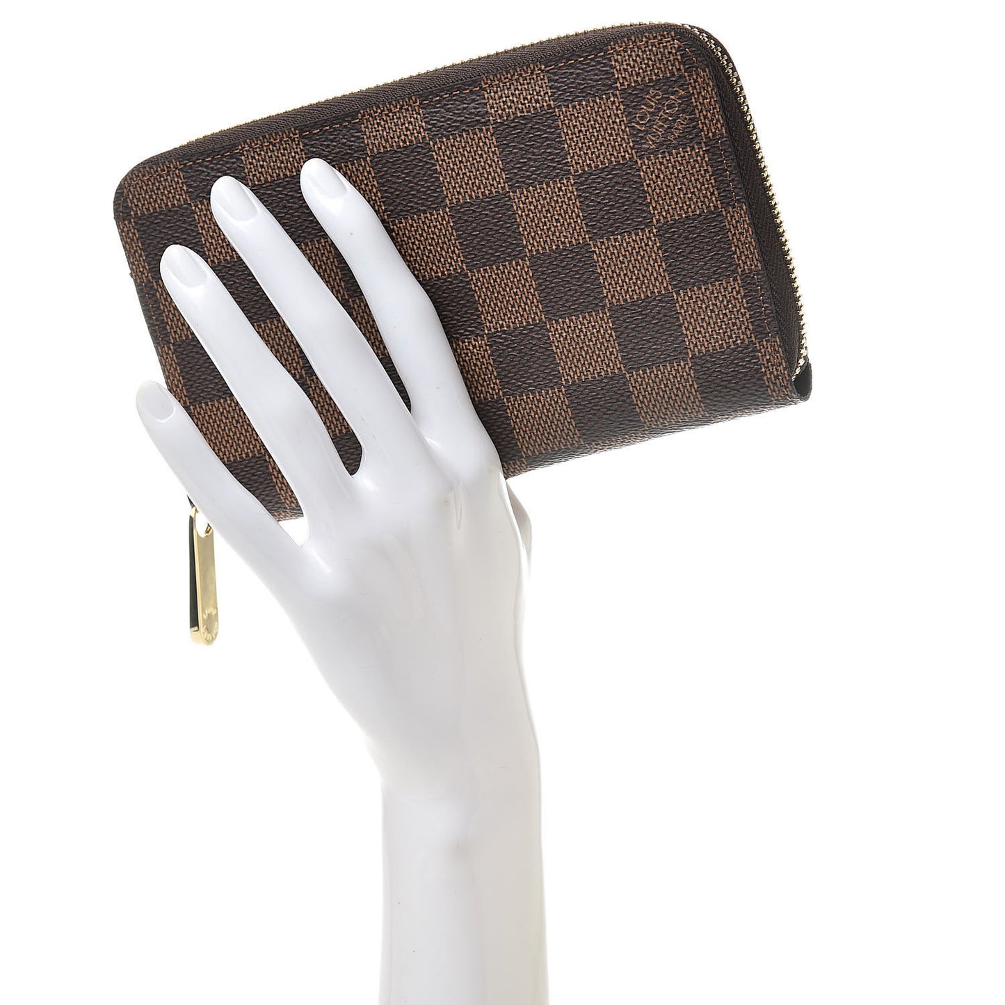 Damier Ebene Zippy Compact Wallet