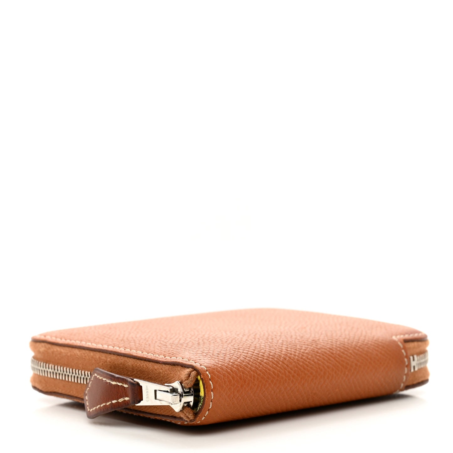 Epsom Silk'in Compact Wallet Gold