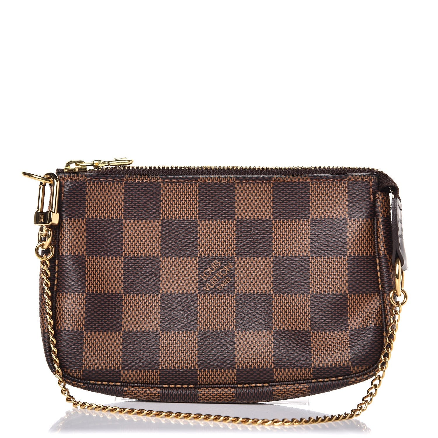 Louis Vuitton Damier Ebene Mini Pochette Accessories 1 of 8