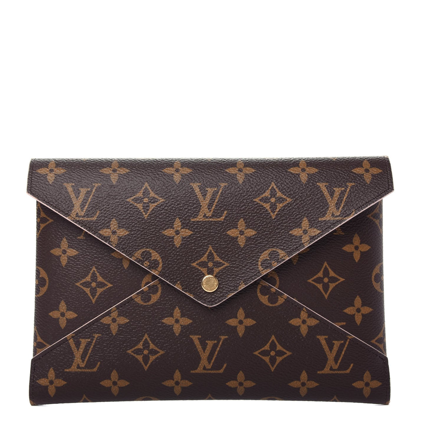 Monogram Large Kirigami Pochette Insert Rose Ballerine