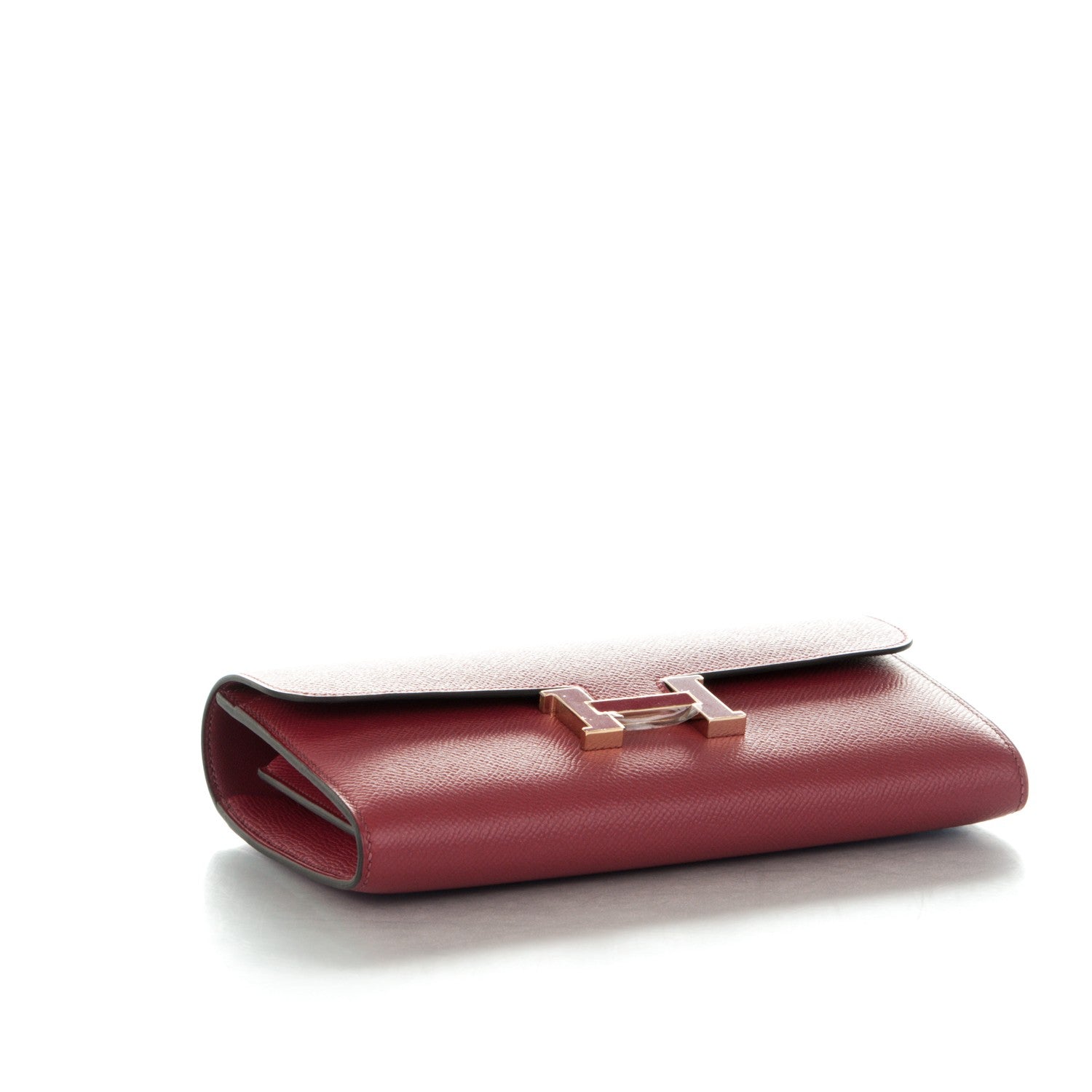 Hermes Epsom Constance Long Wallet Rouge Grenade 4 of 7