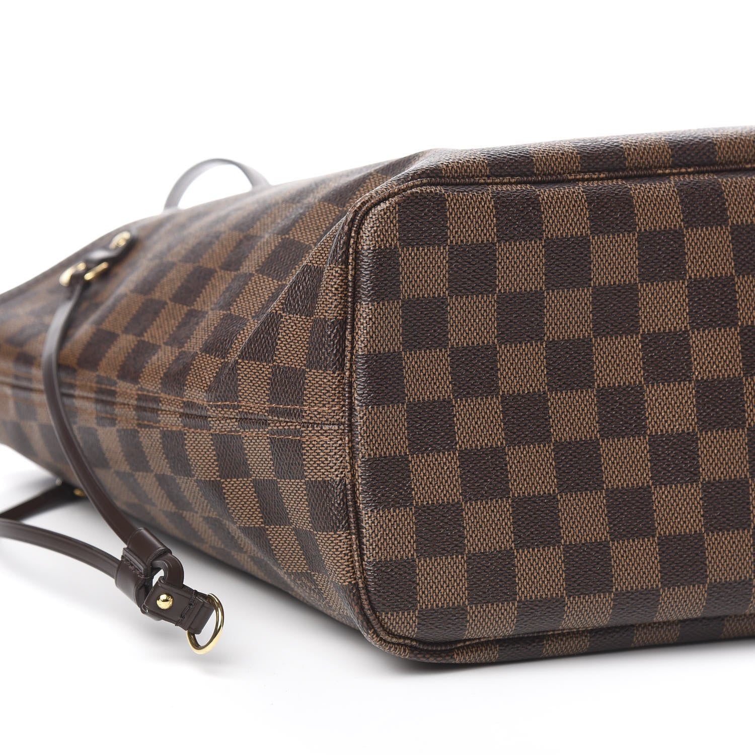 Louis Vuitton Damier Ebene Neo Neverfull MM Rose Ballerine 9 of 11