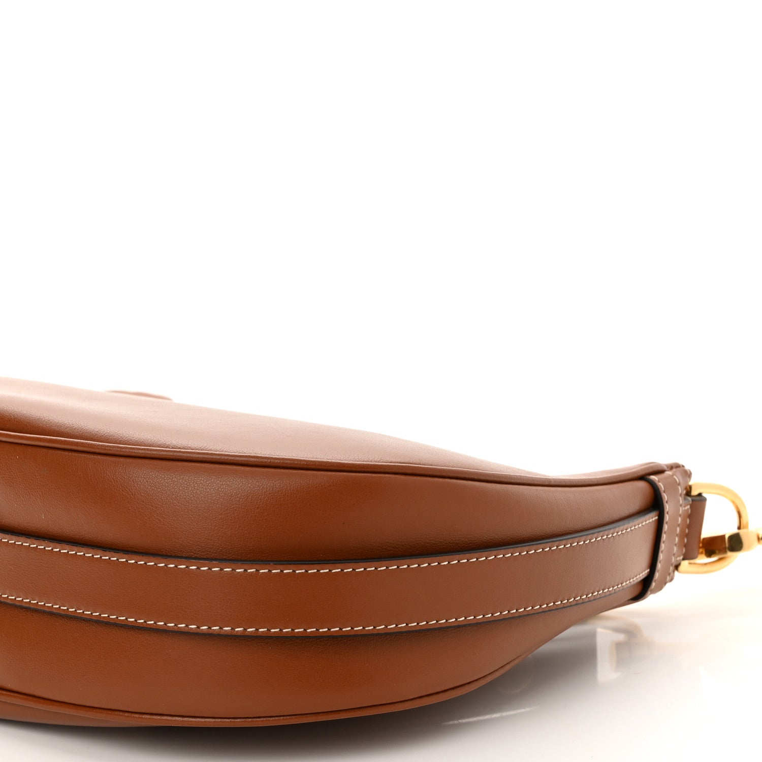 Celine Smooth Calfskin Medium Strap Ava Shoulder Bag Tan 9 of 9