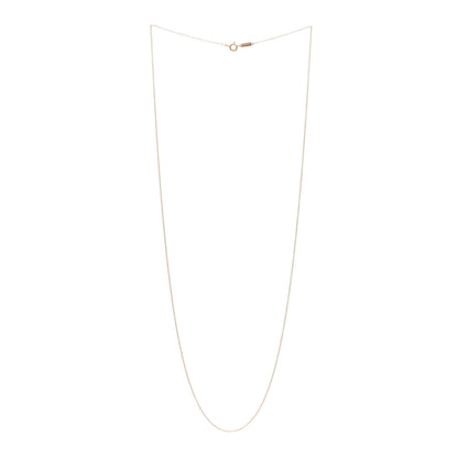 Tiffany 18K Rose Gold Chain Necklace 24" 2 of 4