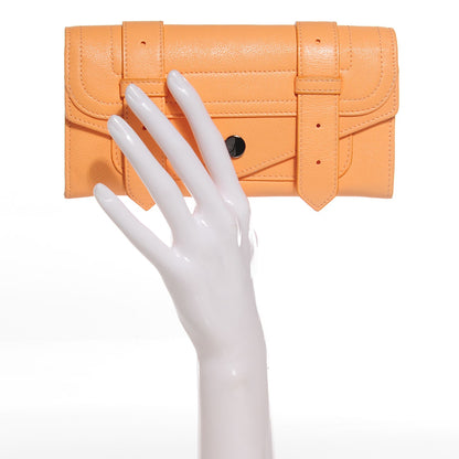 Proenza Schouler Lambskin PS1 Continental Wallet Apricot 2 of 6